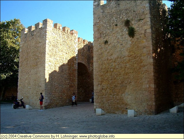 Entrance of the Town Wall of Lagos