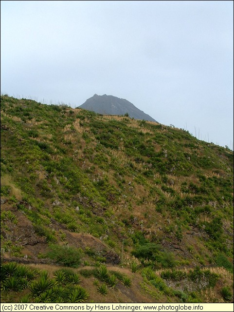 Fogo seen from Cova Figueira