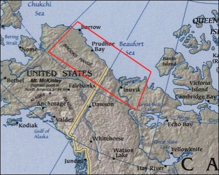 Map: Beaufort Sea