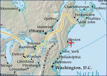 Map: Sandy Neck, Cape Cod