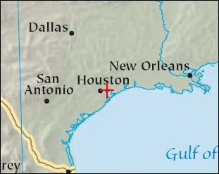 Map: Houston Ship Channel