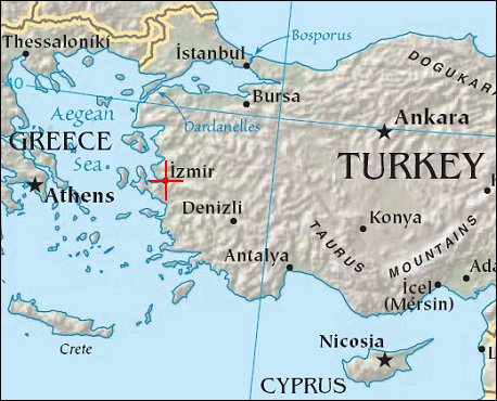 Map: Izmir