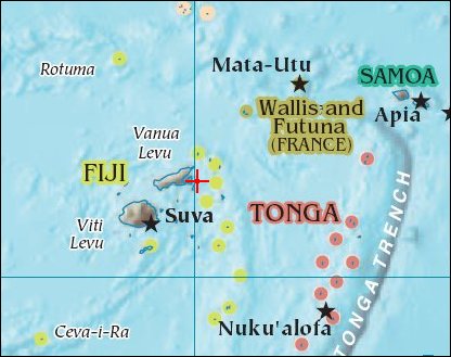 Map: Matangi Island