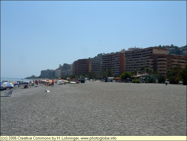 The Beach of El Capricho