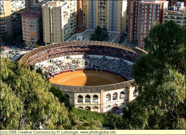 Bullfight Arena of Mlaga