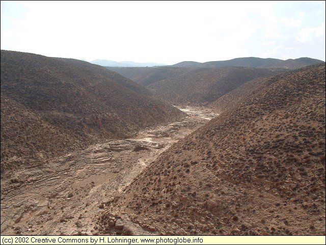 River in the Mountains near Matmata