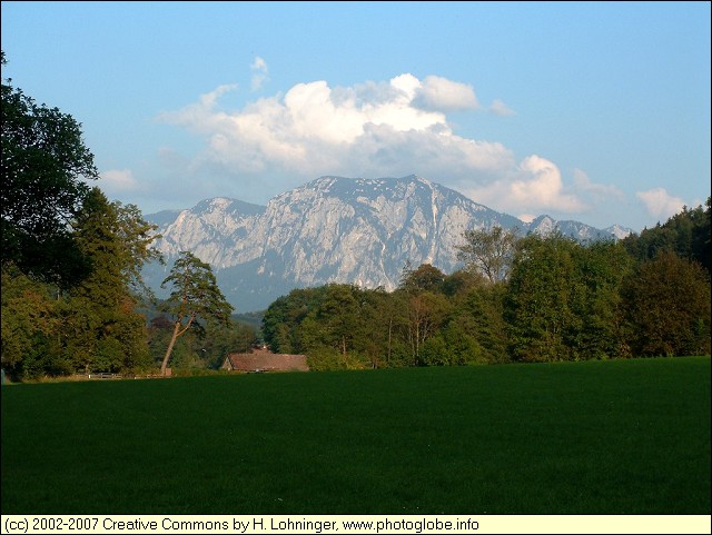 Hochlecken seen from Mondsee