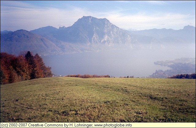 Traunsee and Traunstein