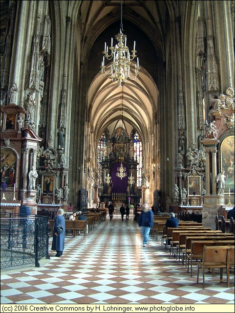 Interior of St. Stephen's Cathedral