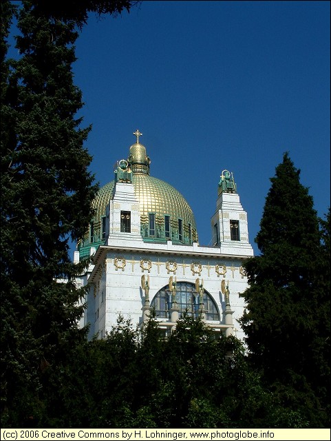 Otto Wagner Kirche at Steinhof