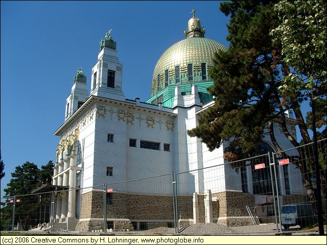 Otto Wagner Kirche at Steinhof